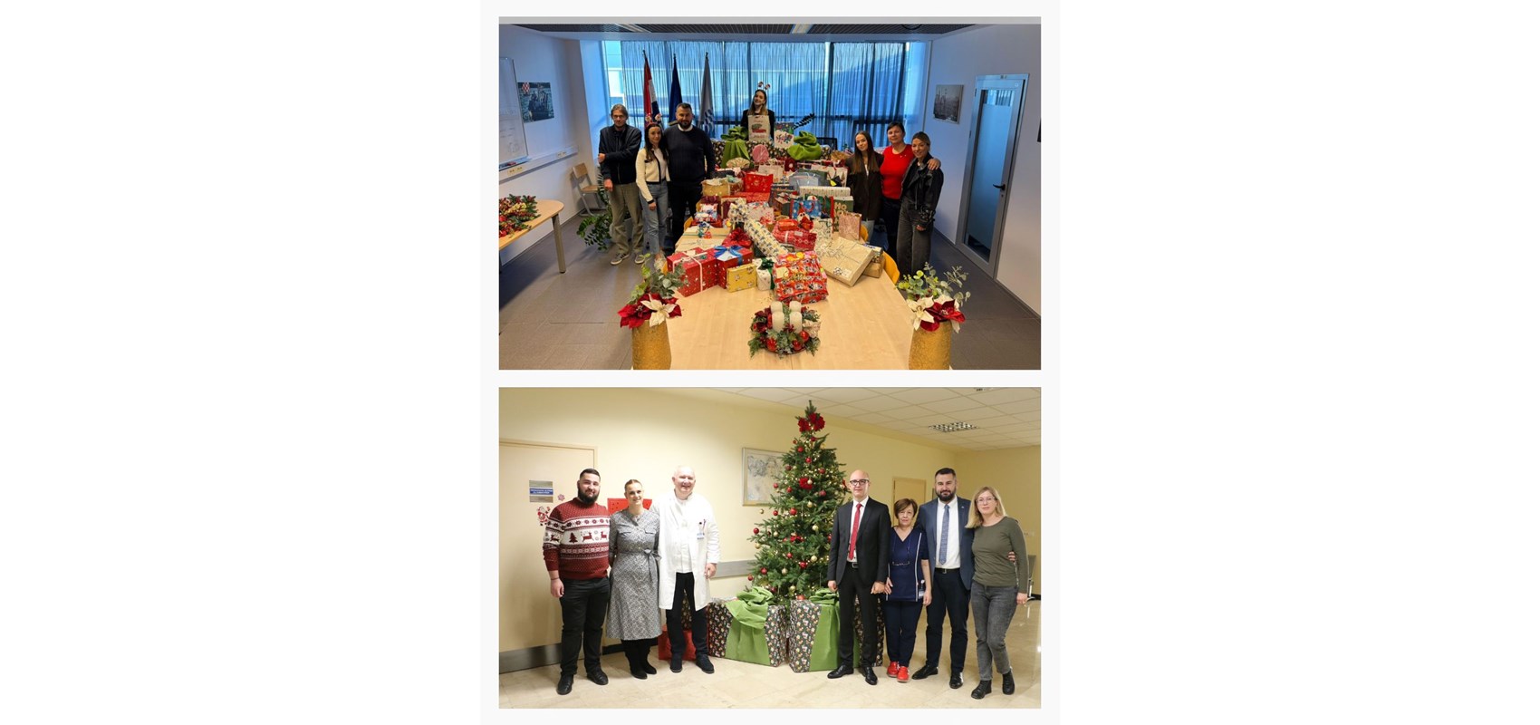 Fakultet zdravstvenih znanosti krajem prosinca organizirao dvije humanitarne akcije